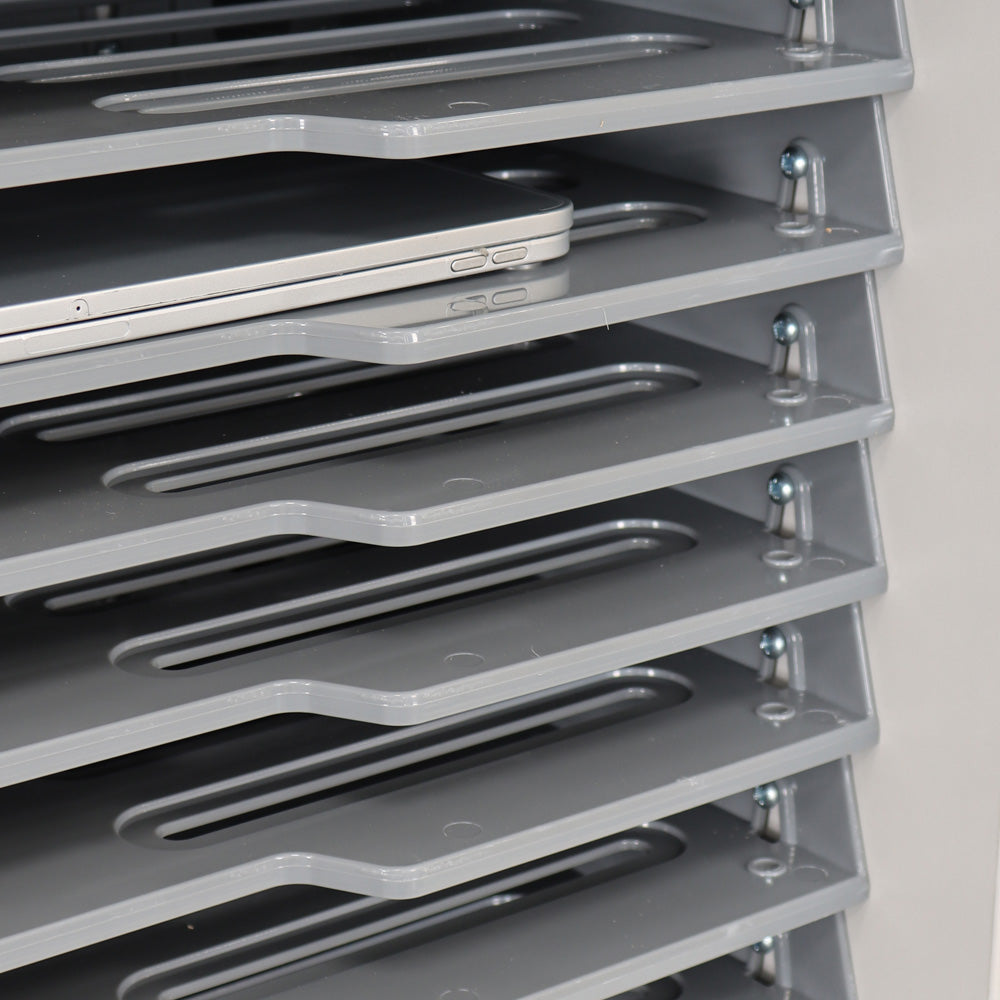 Lyte Single 16 Plastic Shelf - Chromebooks, laptops en tablets - 16 apparaten