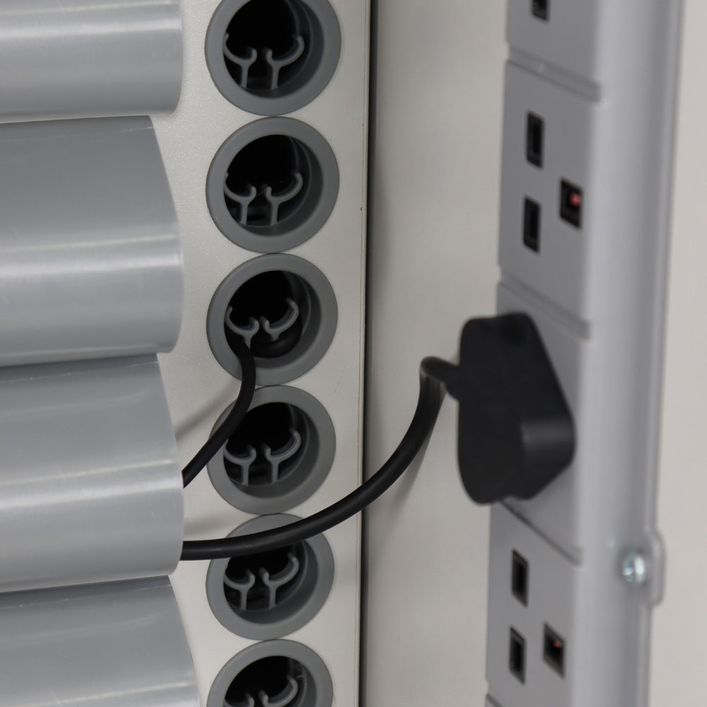 Lyte Single 16 Plastic Shelf - Chromebooks, laptops en tablets - 16 apparaten