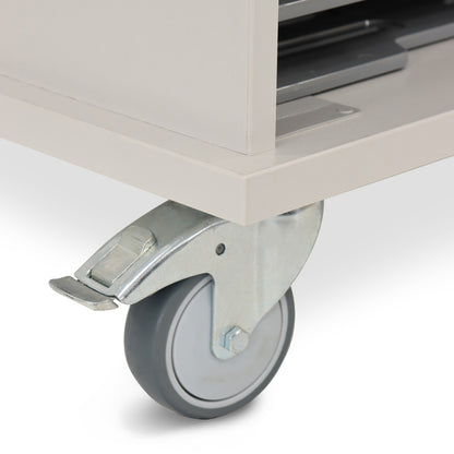 Lyte Single 16 Plastic Shelf Mobile - Chromebooks, Laptops and Tablets - 16 devices