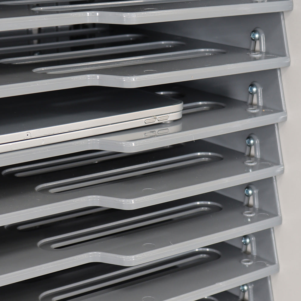 Lyte Single 16 Plastic Shelf Mobile - Chromebooks, Laptops and Tablets - 16 devices
