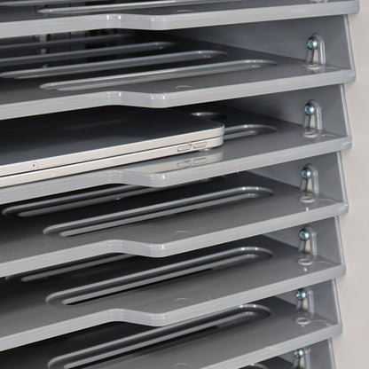 Lyte Single 16 Plastic Shelf Mobile - Chromebooks, Laptops and Tablets - 16 devices